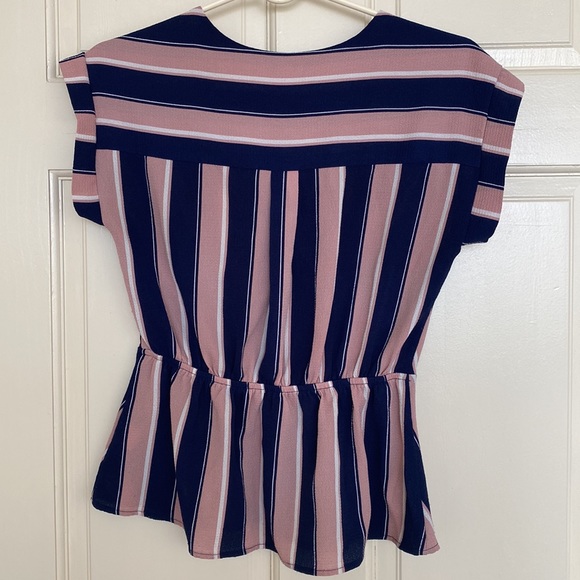 Striped Romper Top - Picture 3 of 3